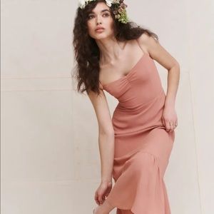 Reformation Emerson Dress sz 6 Praline color